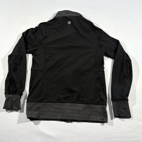 Lululemon Luon Mens Vent Tech Zip Jacket Active Magnetic Pocket Black Sz S - Picture 10 of 11